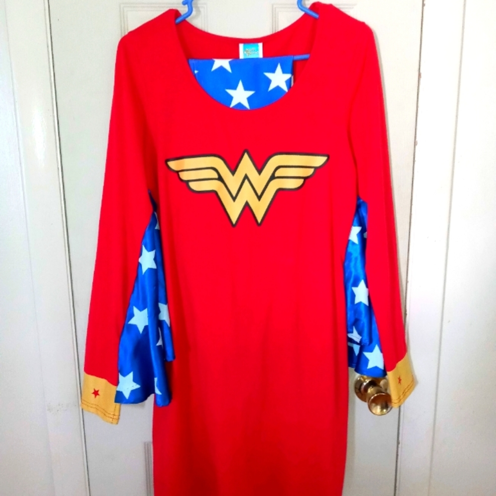 Like-New, (Worn Once), Wonder Woman Costume By DC Comics